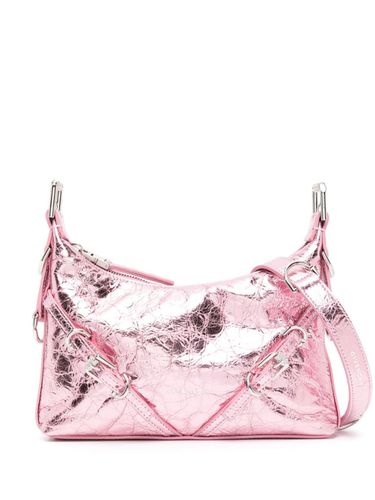 Voyou Mini Laminated Leather Shoulder Bag - Givenchy - Modalova