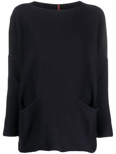 Cotton Boat Neck Sweater - Daniela Gregis - Modalova