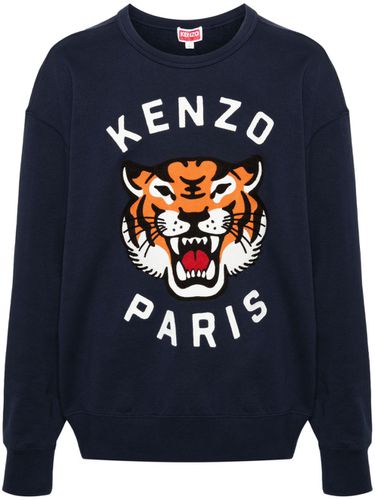 Lucky Tiger Cotton Sweatshirt - Kenzo - Modalova