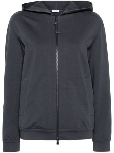 Cotton Zip-up Hoodie - Brunello Cucinelli - Modalova