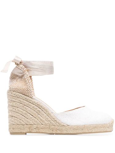 Carina Raffia Wedge Espadrilles - Castaner since 1927 - Modalova