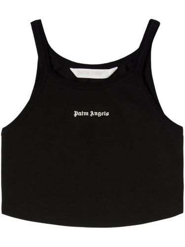 PALM ANGELS - Classic Logo Tank Top - Palm Angels - Modalova