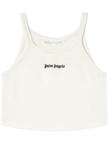 PALM ANGELS - Classic Logo Tank Top - Palm Angels - Modalova