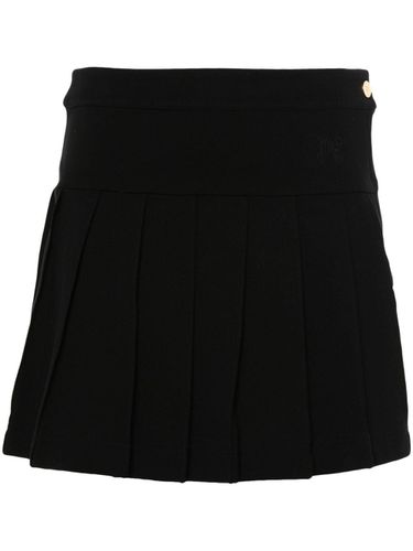 Monogram Pleated Skirt - Palm Angels - Modalova