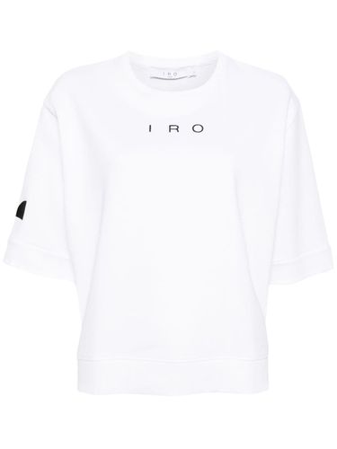 Logo Organic Cotton Sweatshirt - Iro - Modalova