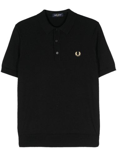 Wool And Cotton Blend Shirt - Fred Perry - Modalova