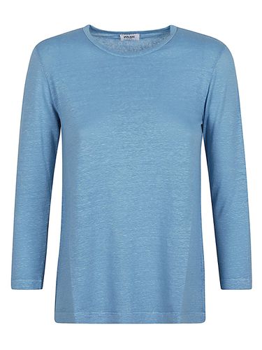 Linen Jersey Long Sleeve T-shirt - Base - Modalova