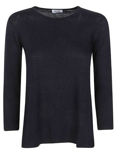 Linen Jersey Long Sleeve T-shirt - Base - Modalova