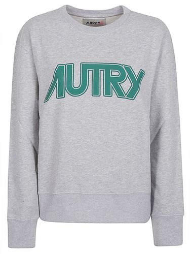 AUTRY - Logo Cotton Sweatshirt - Autry - Modalova