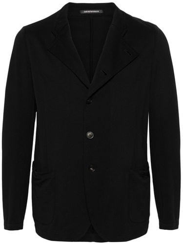 Single-breasted Blazer Jacket - Emporio Armani - Modalova