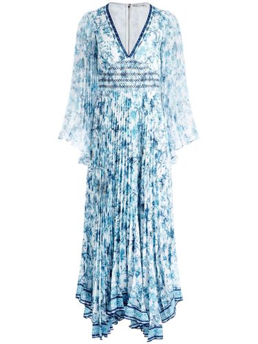 Sion Floral Print Pleated Maxi Dress - Alice+Olivia - Modalova