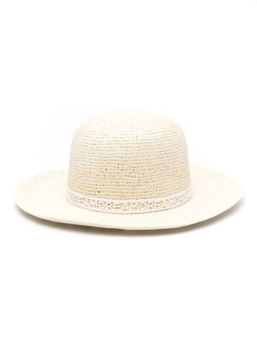 Violet Crochet Panama Hat - Borsalino - Modalova