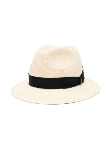 Federico Straw Panama Hat - Borsalino - Modalova