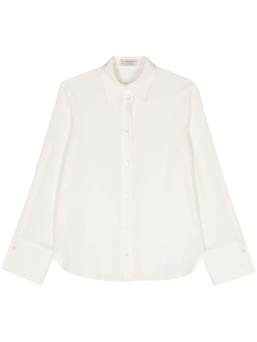 ALBERTO BIANI - Slim Fit Cady Shirt - Alberto Biani - Modalova