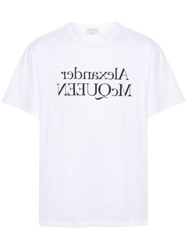 Logo Cotton T-shirt - Alexander McQueen - Modalova