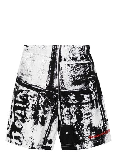Printed Swim Shorts - Alexander McQueen - Modalova