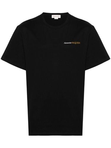 Logo Cotton T-shirt - Alexander McQueen - Modalova