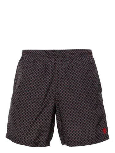 Dots Skull Swim Shorts - Alexander McQueen - Modalova