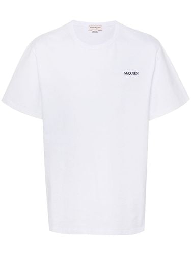 Logo Cotton T-shirt - Alexander McQueen - Modalova