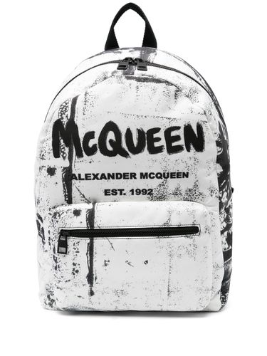 Graffiti Metropolitan Backpack - Alexander McQueen - Modalova