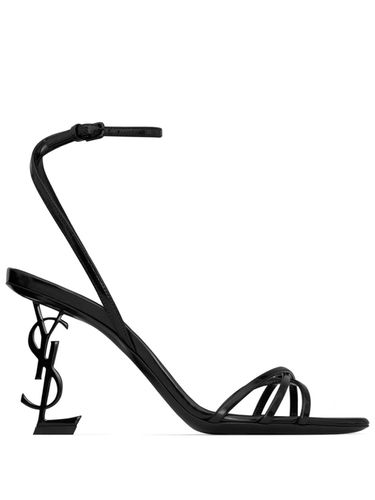 Opyum Leather Heel Sandals - Saint Laurent - Modalova