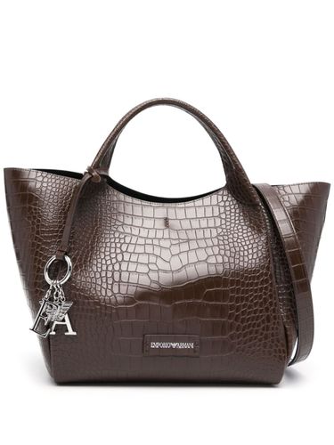 EMPORIO ARMANI - Logo Shopping Bag - Emporio Armani - Modalova