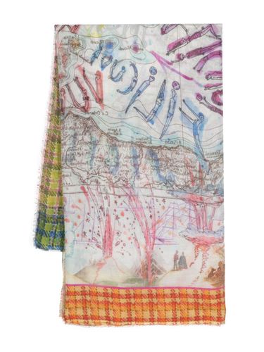 Eolie Modal And Silk Blend Stole - Faliero Sarti - Modalova