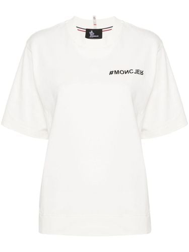 Logo Cotton T-shirt - Moncler Grenoble - Modalova