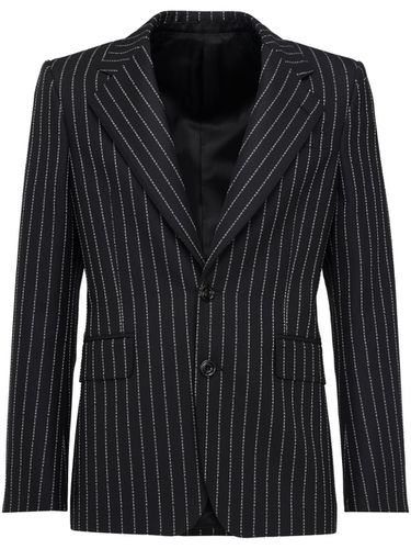 Pinstripe Single-breasted Jacket - Alexander McQueen - Modalova