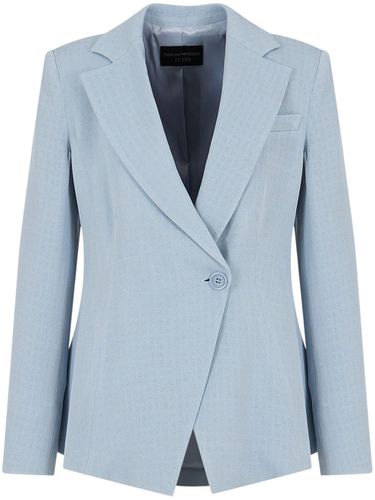 Single-breasted Blazer Jacket - Emporio Armani - Modalova