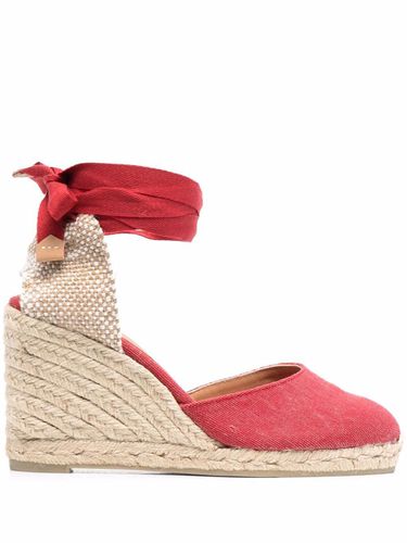 Carina Raffia Wedge Espadrilles - Castaner since 1927 - Modalova