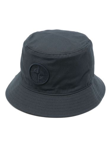 Logo Cotton Bucket Hat - Stone Island - Modalova