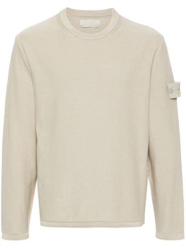 Cotton And Cashmere Blend Sweater - Stone Island - Modalova