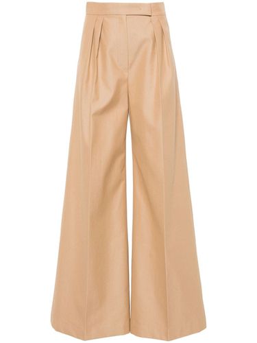 MAX MARA - Wide-leg Cotton Trousers - Max Mara - Modalova