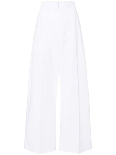 SPORTMAX - Wide-leg Cotton Trousers - Sportmax - Modalova