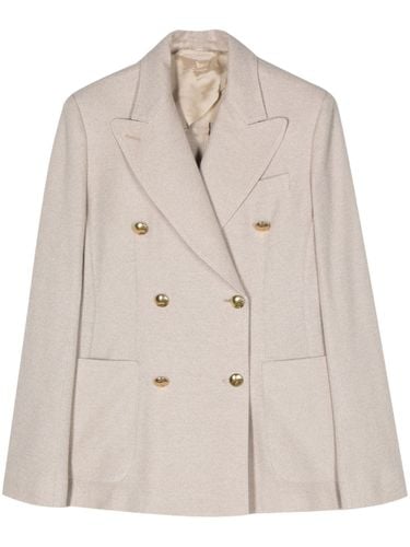 Cotton Double-breasted Jacket - Max Mara - Modalova