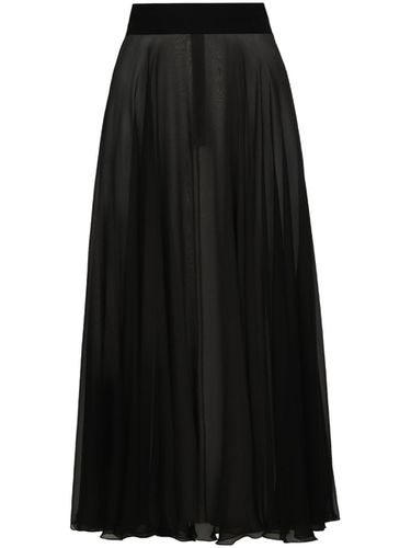 Pleated Silk Skirt - Dolce & Gabbana - Modalova