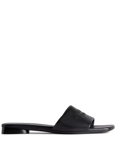 Duty Free Leather Flat Sandals - Balenciaga - Modalova