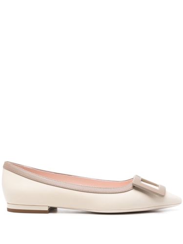 Gommettine Leather Ballet Flats - Roger Vivier - Modalova