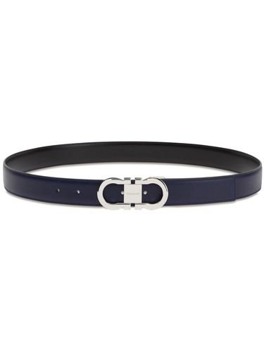 FERRAGAMO - Gancini Leather Belt - Ferragamo - Modalova