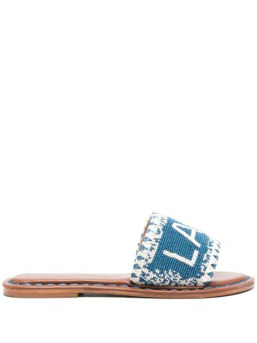 Lake Como Beads Flat Sandals - De Siena - Modalova