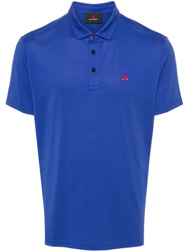 PEUTEREY - Logo Cotton Polo Shirt - Peuterey - Modalova