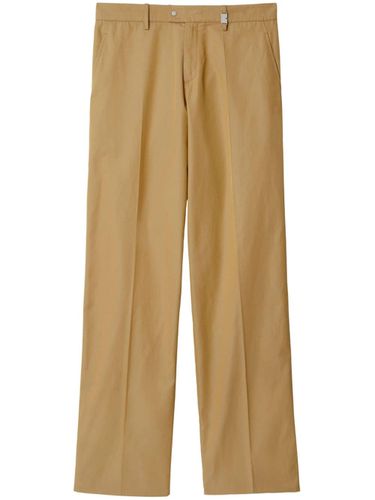 BURBERRY - Cotton Trousers - Burberry - Modalova