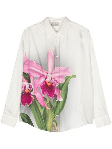 Printed Silk Shirt - Pierre-Louis Mascia - Modalova