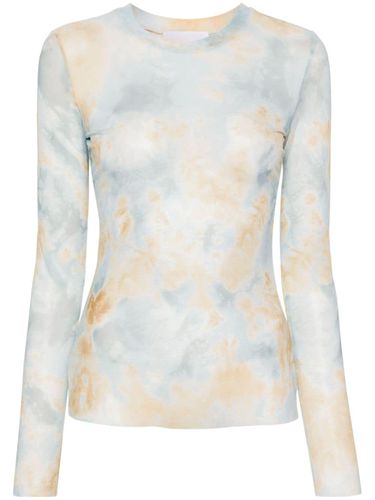 Long Sleeve Printed T-shirt - Erika cavallini - Modalova