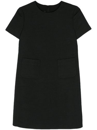 Short Crewneck Dress - Emporio Armani - Modalova