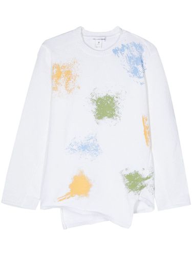 COMME DES GARÇONS SHIRT - Printed Asymmetric Blouse - Comme des Garçons Shirt - Modalova