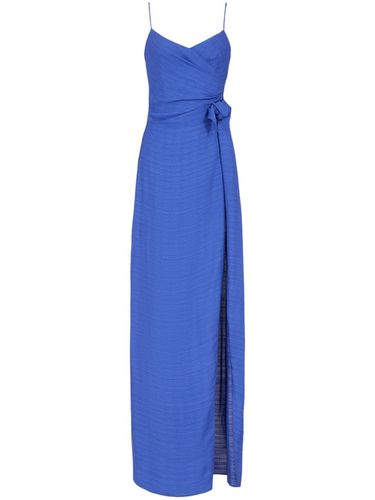 EMPORIO ARMANI - Crepe Midi Dress - Emporio Armani - Modalova