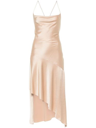 Satin Asymmetric Dress - Alice+Olivia - Modalova