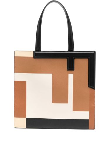 Flip Medium Leather Tote - Fendi - Modalova